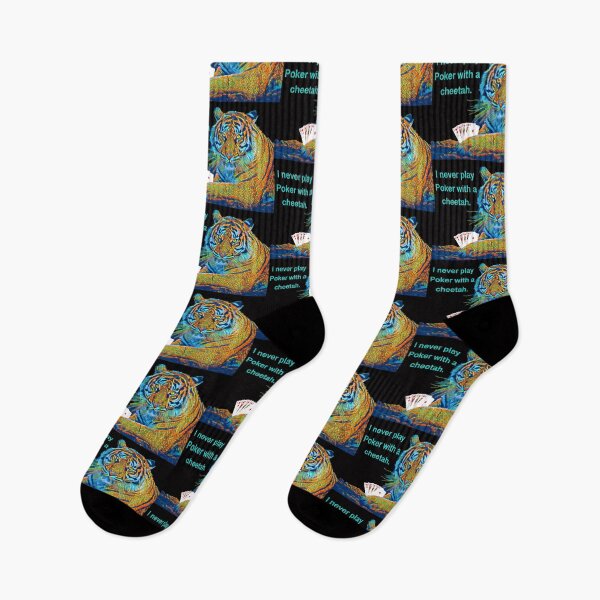 Item preview, I never play Poker with a cheetah.  designed and sold by NatanDesigns.
