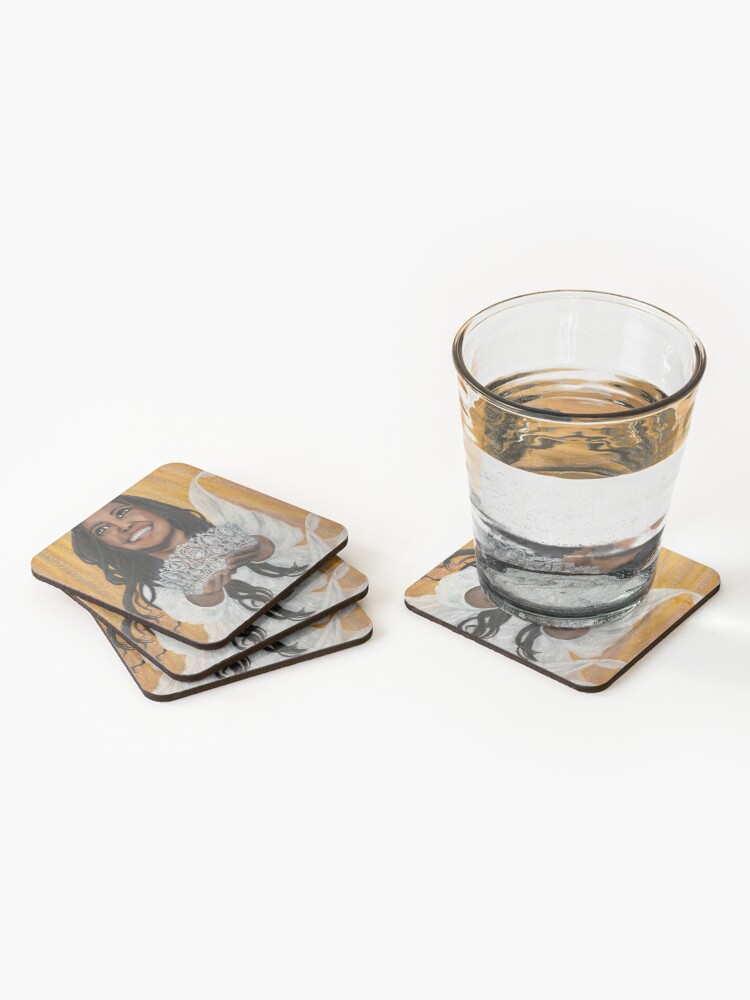 Alternate view of The Crown of Reward - Coasters and Blocks Coasters (Set of 4)
