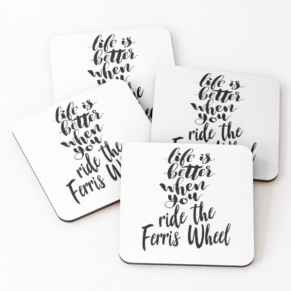 Item preview, Life Is Better When You Ride The Ferris Wheel designed and sold by ProjectX23.