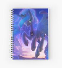Princess Luna in the Sky Spiral Notebook