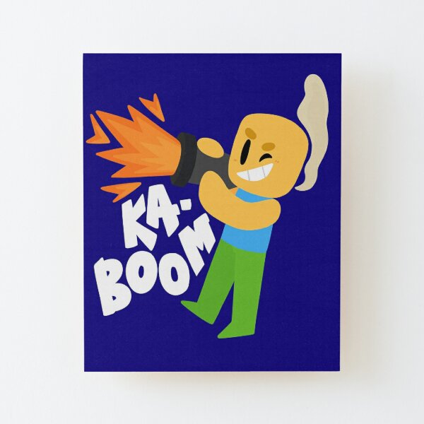 Gaming With Kev Roblox Character Roblox Character Wall Art Redbubble