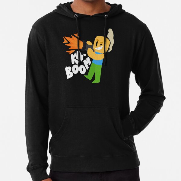 Roblox Oof Hand Drawn Gaming Noob Lightweight Hoodie By Smoothnoob Redbubble - roblox characters clothing redbubble