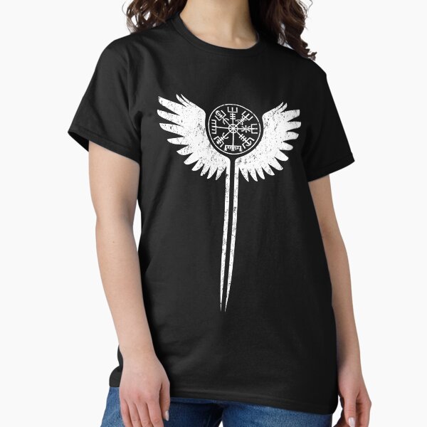 Item preview, Valkyrie wings and Vegvisir designed and sold by Beltschazar.