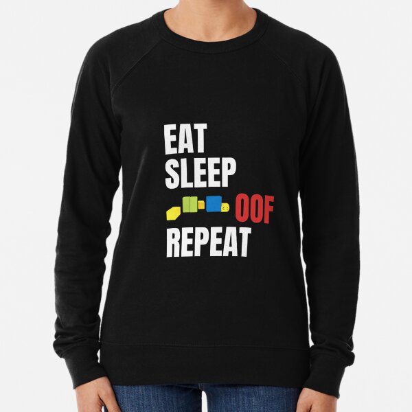 Roblox Oof Gaming Noob Lightweight Sweatshirt By Smoothnoob Redbubble - noobs best friend roblox noob with dog roblox inspired t shirt sticker by smoothnoob