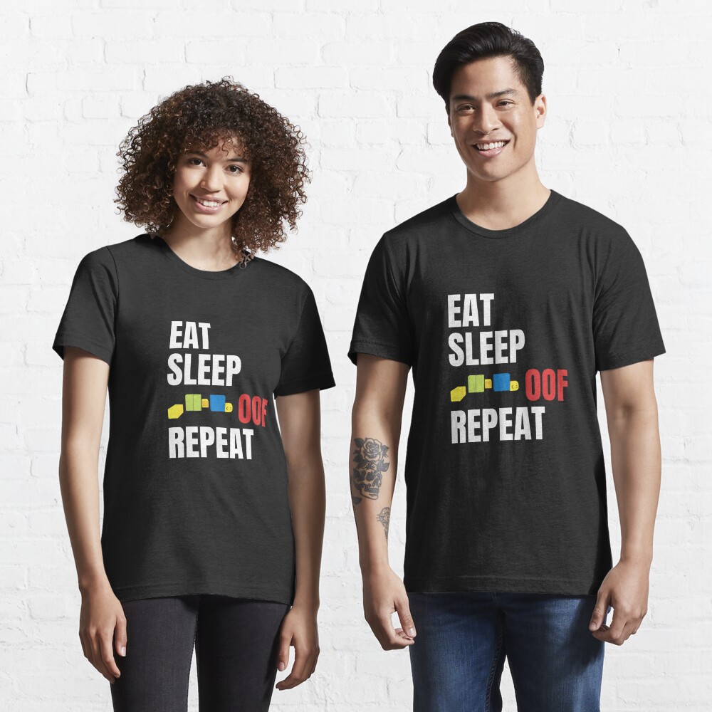 Roblox Oof Gaming Noob Eat Sleep Oof Repeat Iphone Case Cover By Smoothnoob Redbubble - roblox oof gaming noob t shirt t shirt iphone 8 plus case