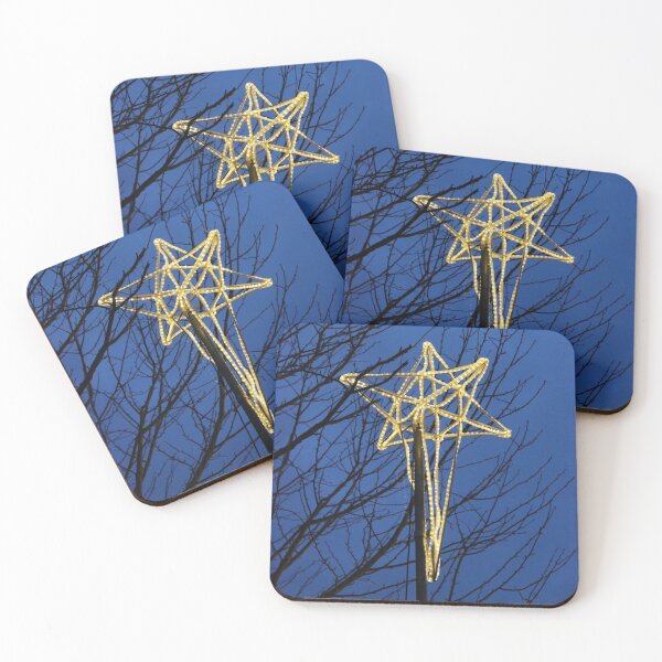 Item preview, Outdoor Illuminated Christmas Star designed and sold by pinkal.