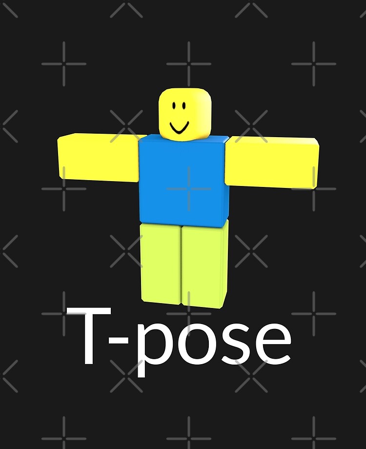 Roblox Noob T Pose Gift For Gamers Ipad Case Skin By Smoothnoob Redbubble - t posing roblox noob ipad case skin by bluesparkle001 redbubble