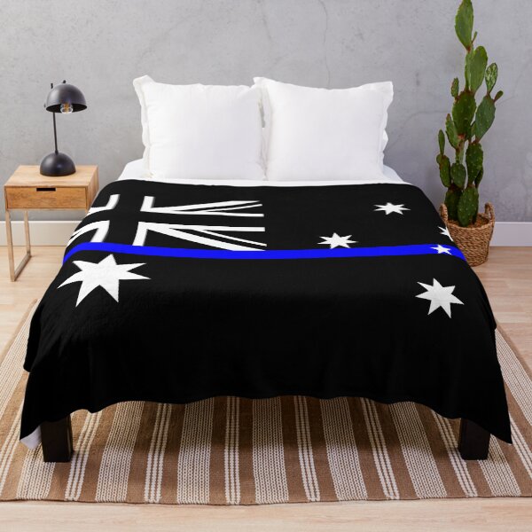 Item preview, australia thin blue line flag designed and sold by tony4urban.