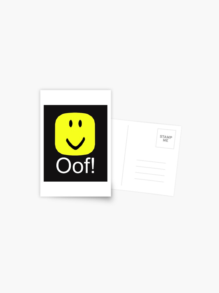 Oof Head V Roblox - roblox oof mask by feckbrand redbubble