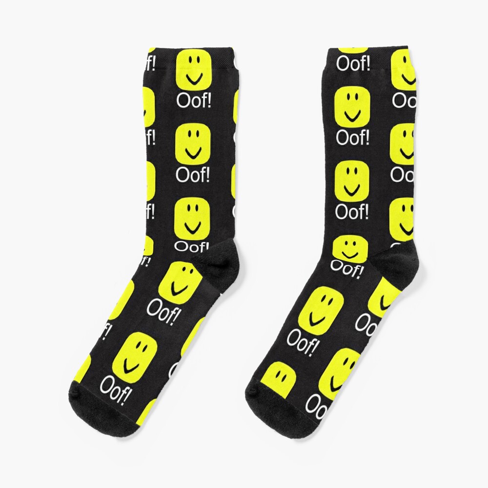 roblox noob socks redbubble