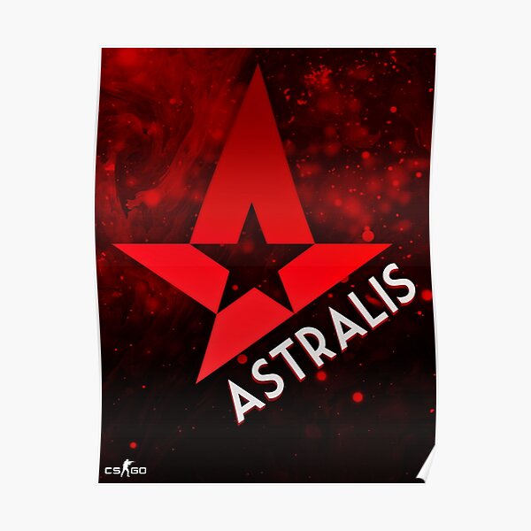 CS GO - ASTRALIS Poster