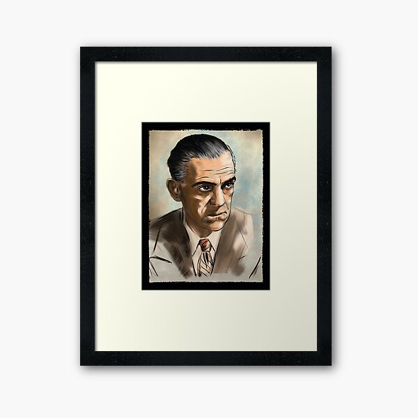 Boris Karloff Framed Art Print