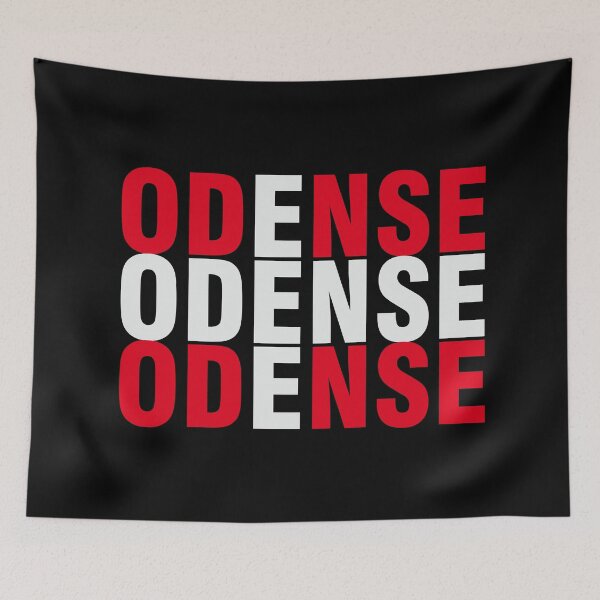 Item preview, City Odense with colores of Denmark designed and sold by Urosek.