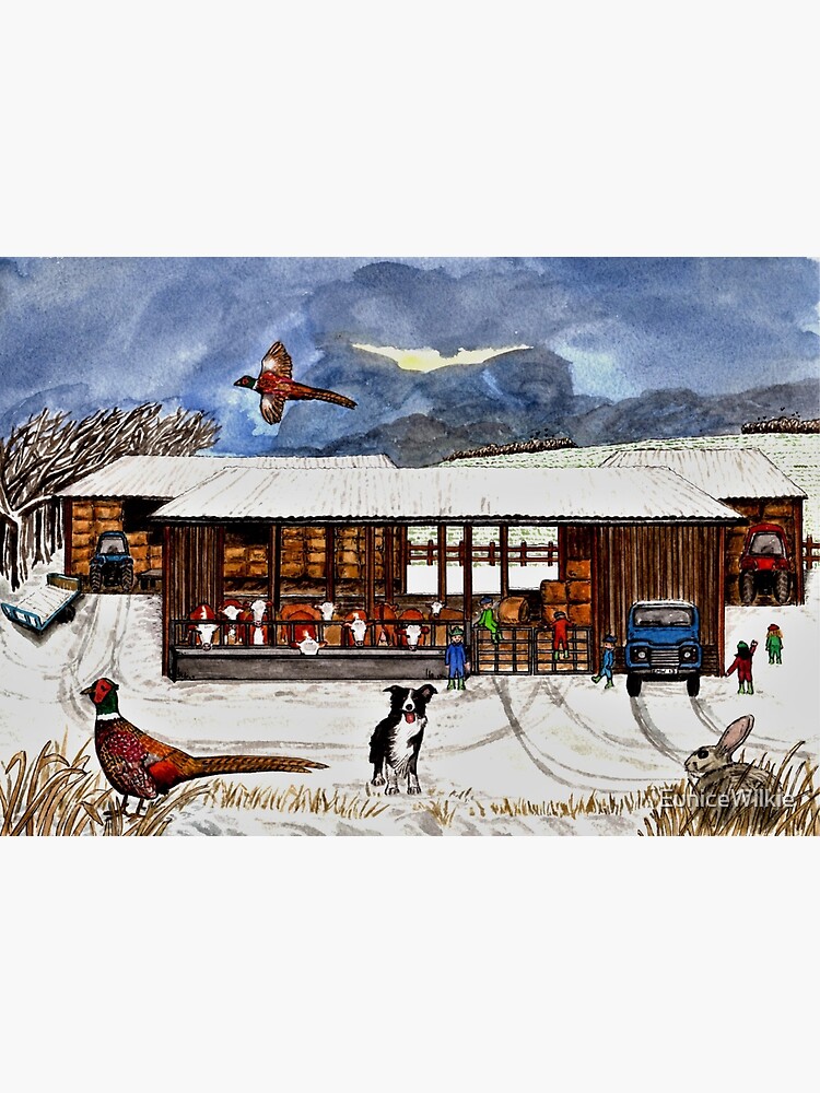Winter Life - Wall Art by EuniceWilkie