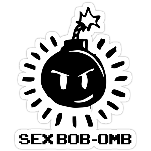 Sex Bob Omb Stickers By Cadaver138 Redbubble 8508