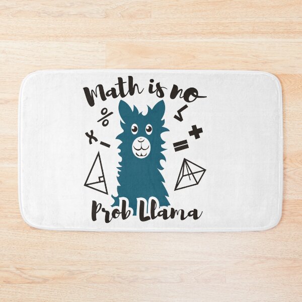Item preview, Math is no Probllama! designed and sold by DreamValleySt.