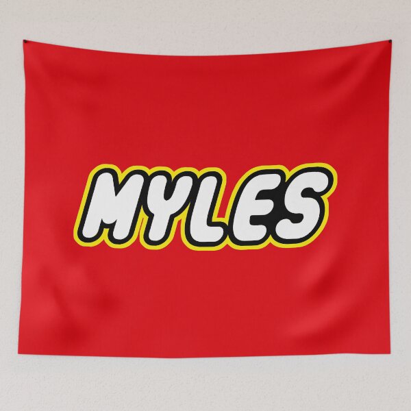 Item preview, Myles Trending Blocks - personalize designed and sold by Urosek.