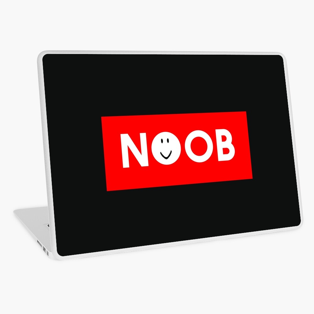 Roblox Noob Oof Gaming Noob Laptop Skin By Smoothnoob Redbubble - gaming laptop roblox