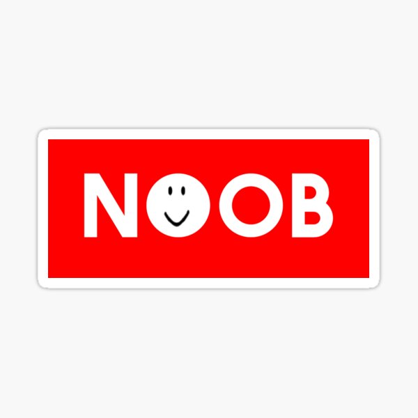 Roblox Noob Oof Gaming Noob Sticker By Smoothnoob Redbubble - roblox oof noobs memes sticker pack photographic print by smoothnoob redbubble