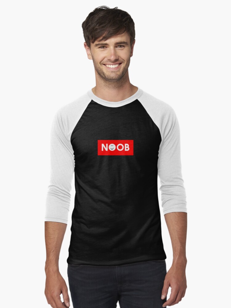 Roblox Noob Oof Gaming Noob T Shirt By Smoothnoob Redbubble - muscular roblox noob meme