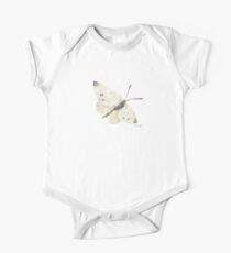 White Butterfly One Piece - Short Sleeve