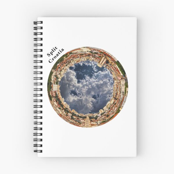 Item preview, Split, Croatia Circular Cityscape - Circular Skyline of Split, Croatia designed and sold by Warren Paul Harris.