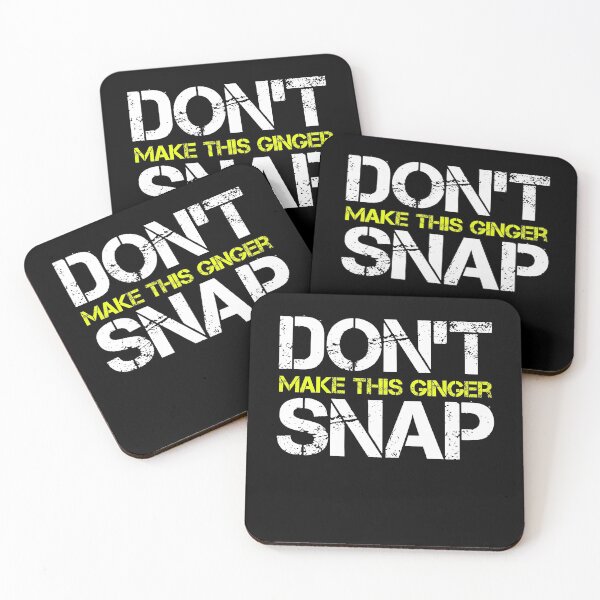 Item preview, Dont Make This Ginger Snap Funny quote Gift T-Shirt designed and sold by dotzi.
