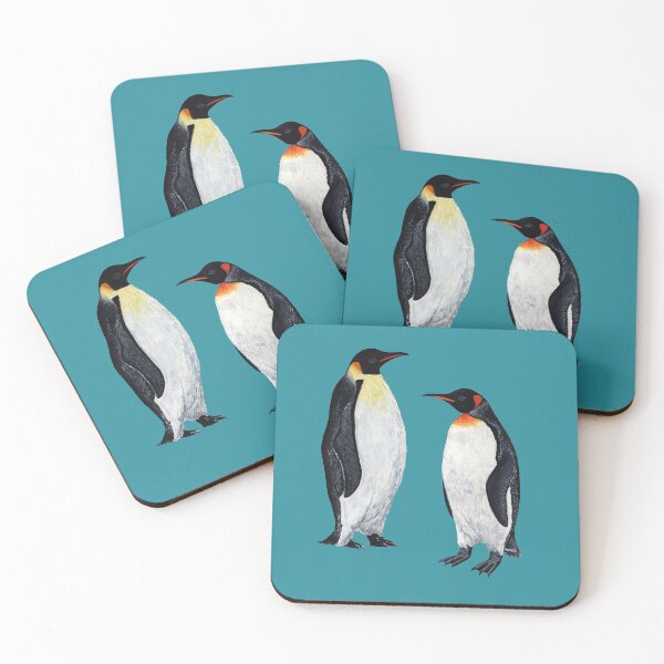 Item preview, EMPEROR AND KING PENGUINS designed and sold by BEATRIZ ABAITUA.