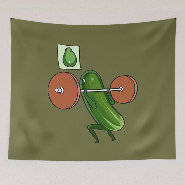 Item preview, Cucumber Squats designed and sold by Huebucket.
