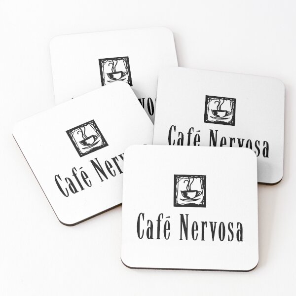 Cafe Nervosa – Frasier, Seattle Coasters (Set of 4)