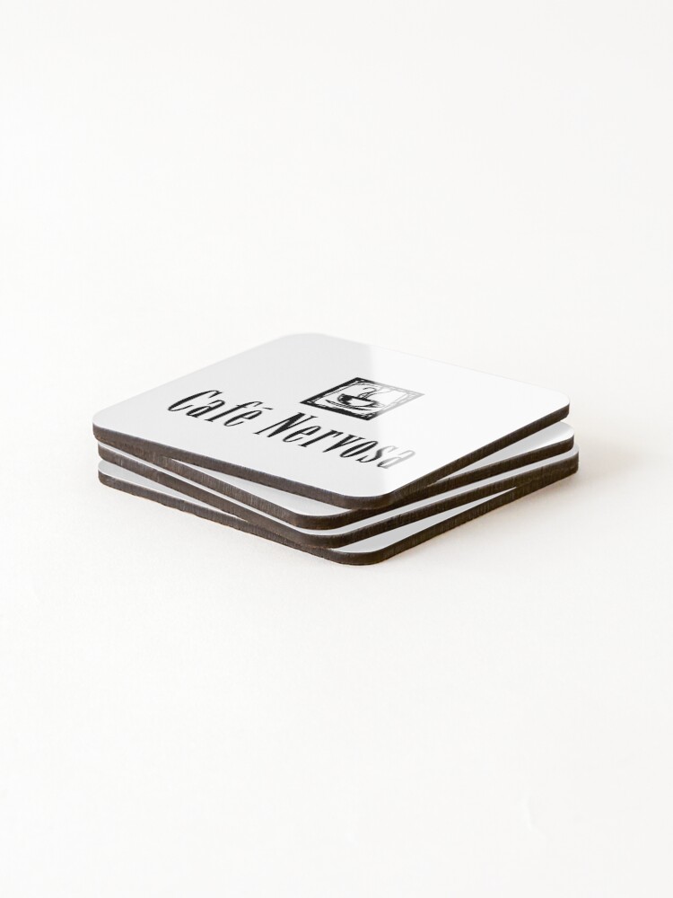 Alternate view of Cafe Nervosa – Frasier, Seattle Coasters (Set of 4)