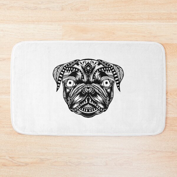 Item preview, Pug mandala designed and sold by DerSenat.