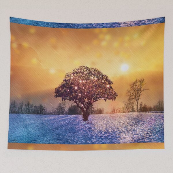 Item preview, Miracle Tree in Frozen Tundra designed and sold by mamazita.