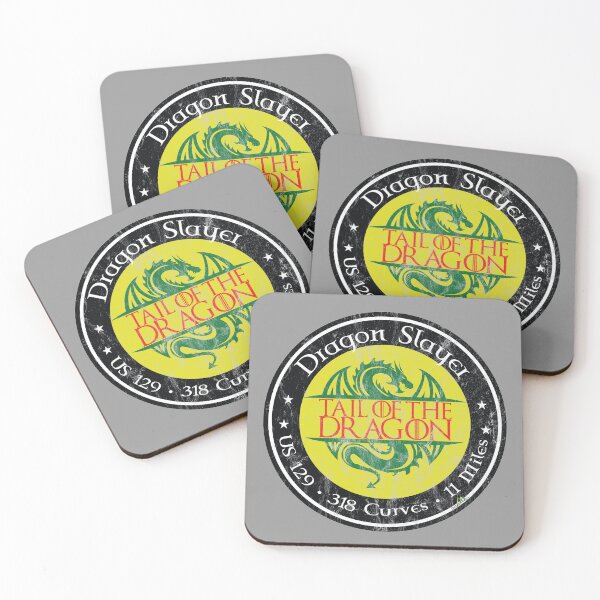 Item preview, Tail of the Dragon Road US 129 Motorcycle Sports Car Sticker & T-Shirt 03 designed and sold by OuterShellUK.