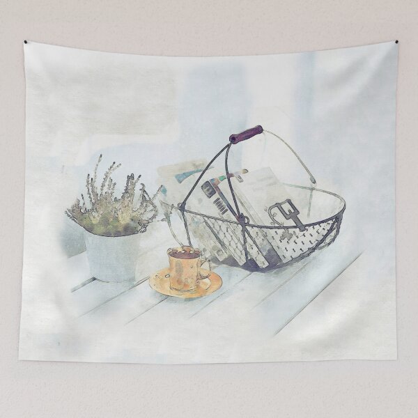 Item preview, Watercolor breakfast coffee designed and sold by Annie Nader.
