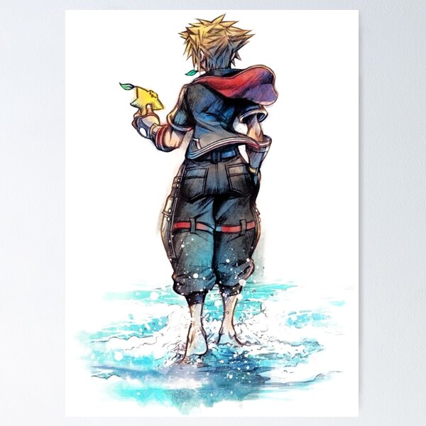 Item preview, Sora Kingdom Hearts 3 designed and sold by CyberpunkNOW.