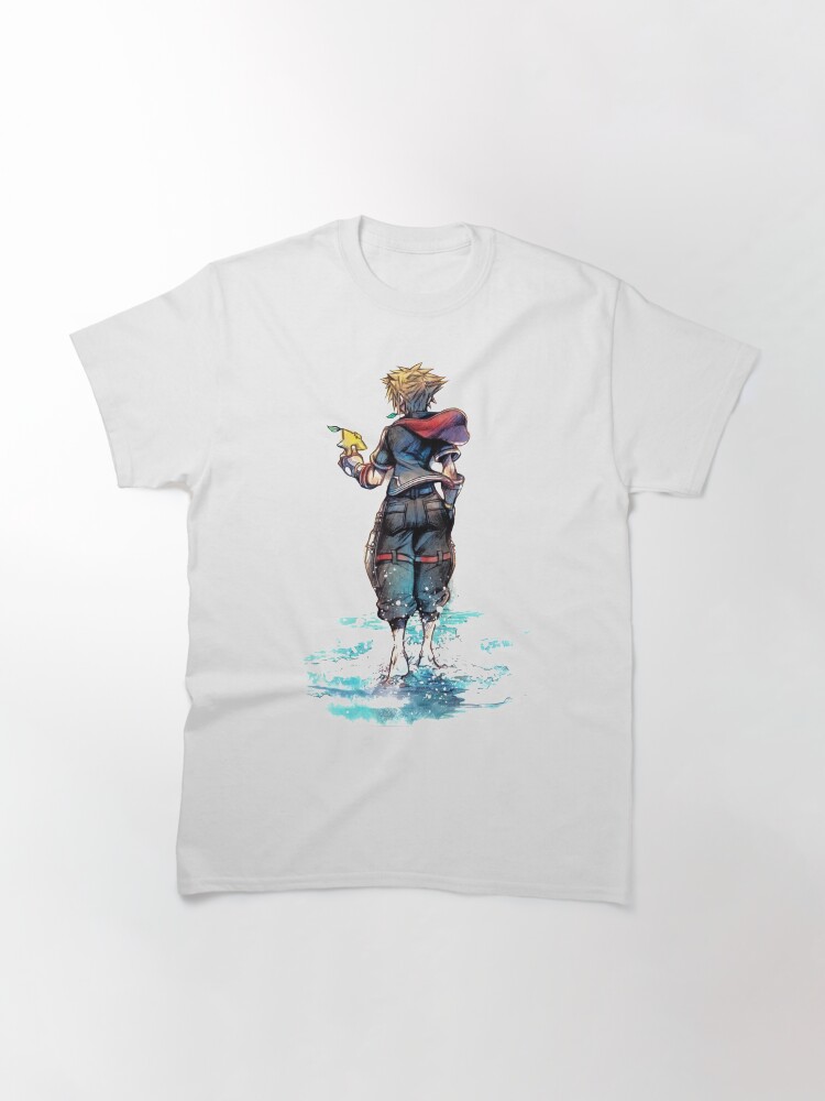 Imagen 3 de 7, Camiseta clásica con la obra Sora Kingdom Hearts 3, diseñada y vendida por CyberpunkNOW.