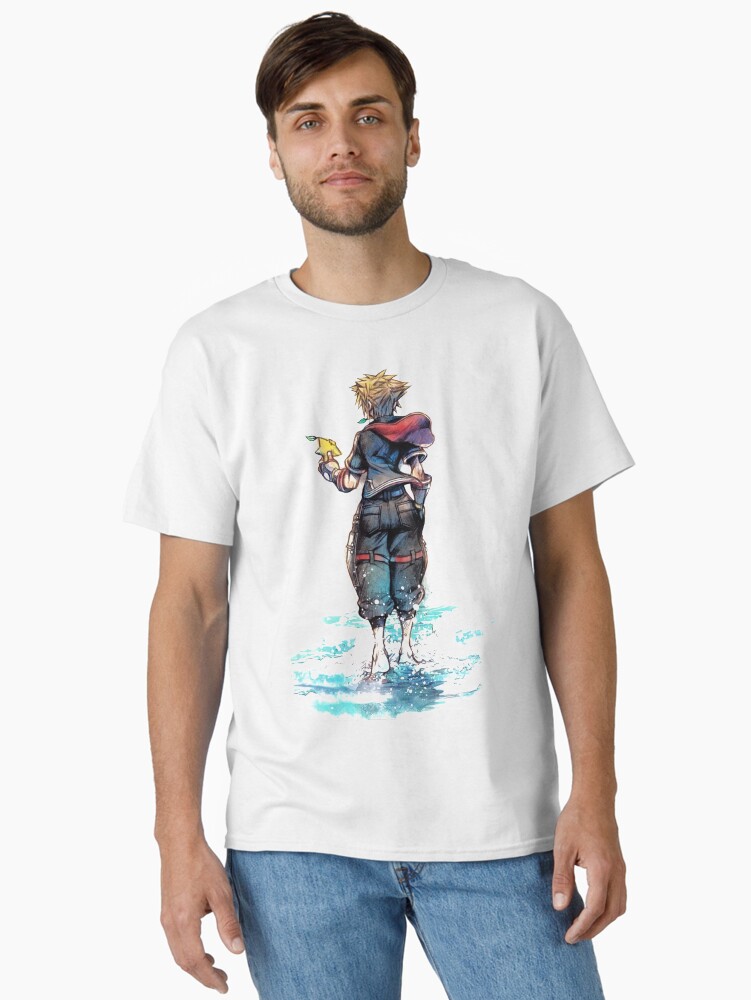 Imagen 1 de 7, Camiseta clásica con la obra Sora Kingdom Hearts 3, diseñada y vendida por CyberpunkNOW.