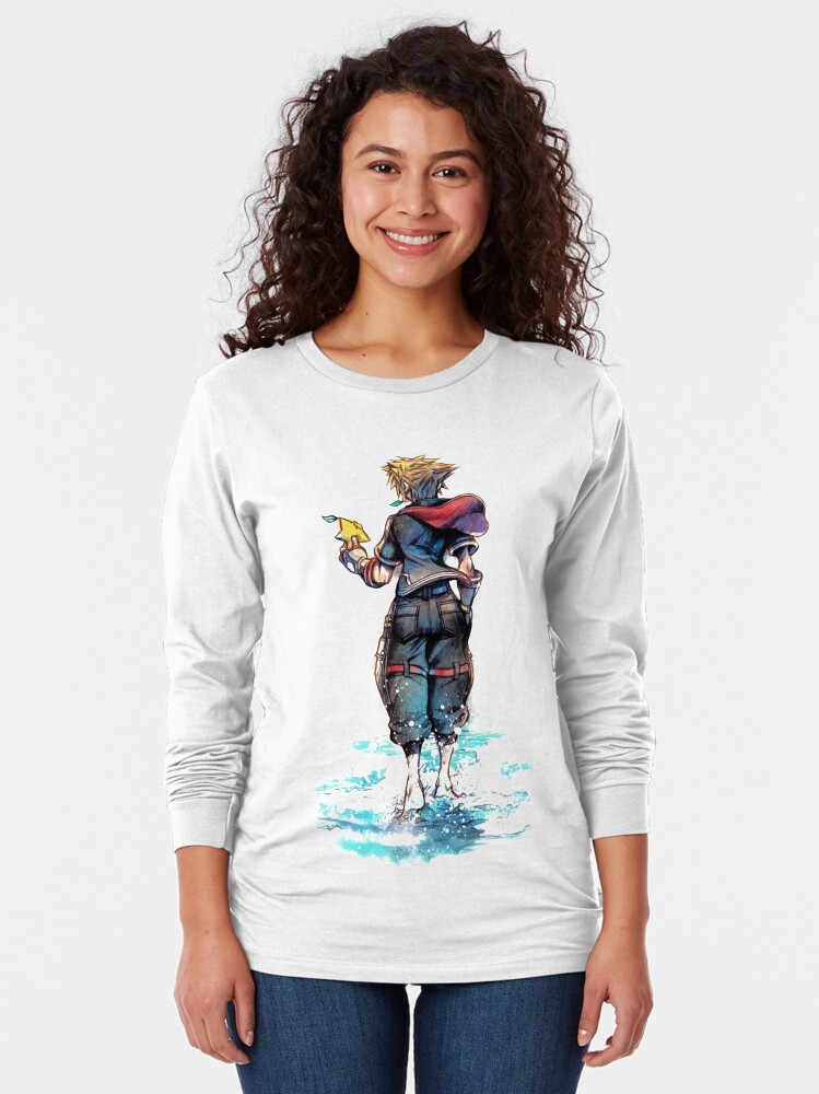 Imagen 2 de 5, Camiseta de manga larga con la obra Sora Kingdom Hearts 3, diseñada y vendida por CyberpunkNOW.