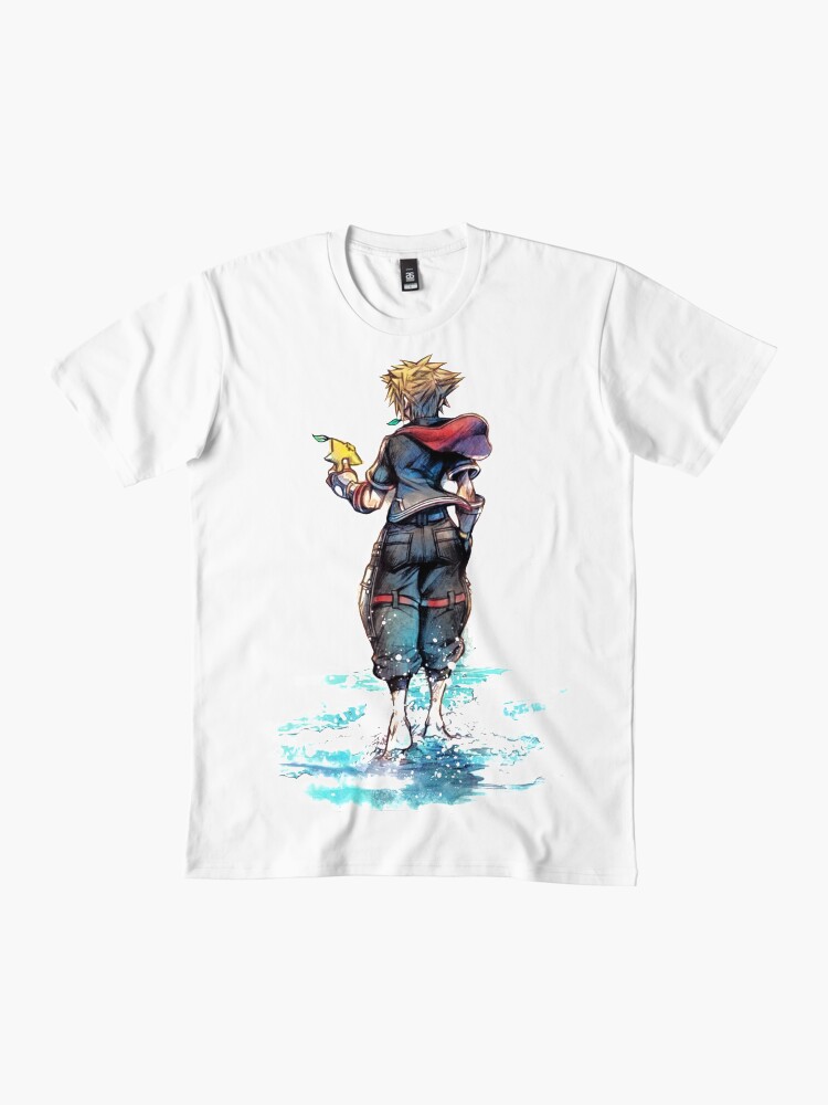 Imagen 2 de 4, Camiseta premium con la obra Sora Kingdom Hearts 3, diseñada y vendida por CyberpunkNOW.