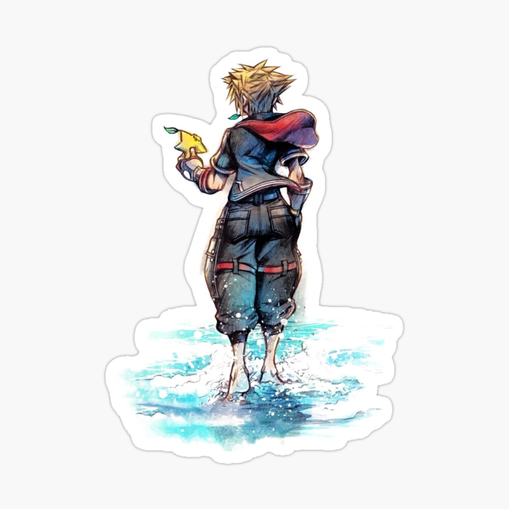 Kingdom hearts Sora Art Board Print for Sale by skydesigns