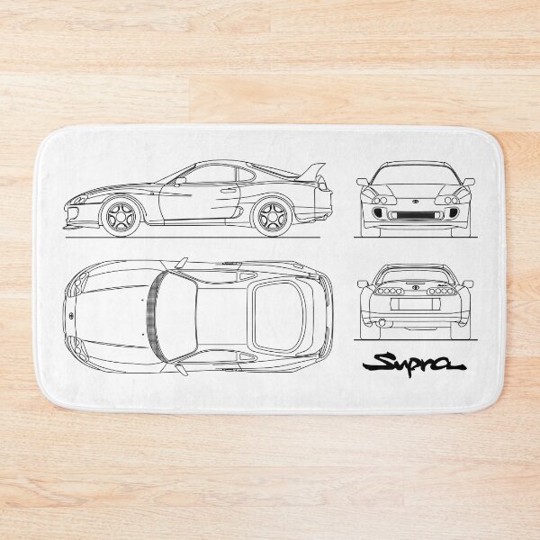 Item preview, The Supra Blueprint designed and sold by rogue-design.