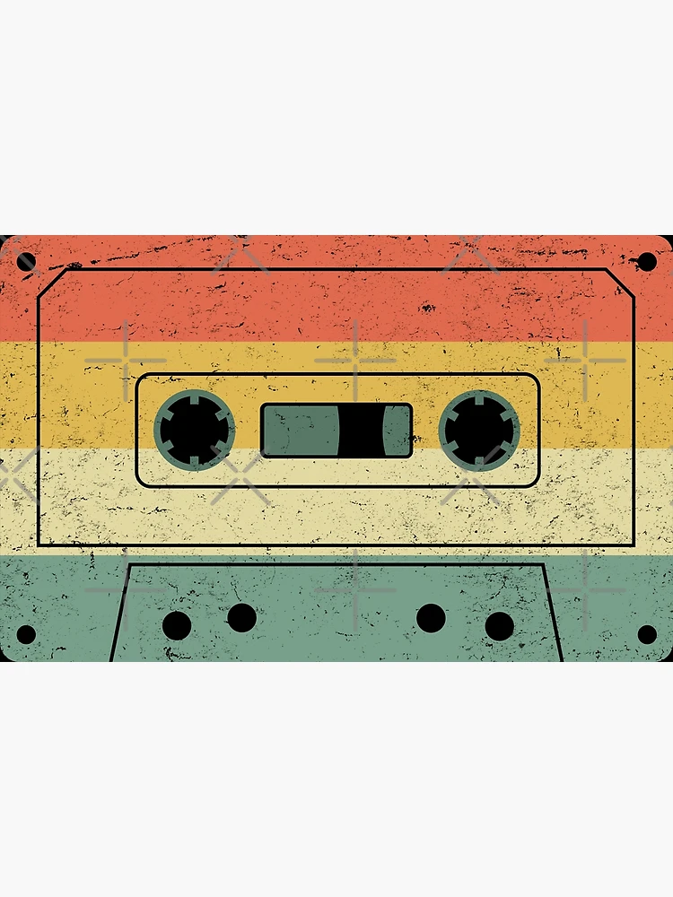 Poster Mural Vintage Audio Cassette Impression Musique Années 80 Style  Rétro Pop Art 30 X 40 Din A3 Sans Cadre (Music3)[u7758] - Cdiscount Maison