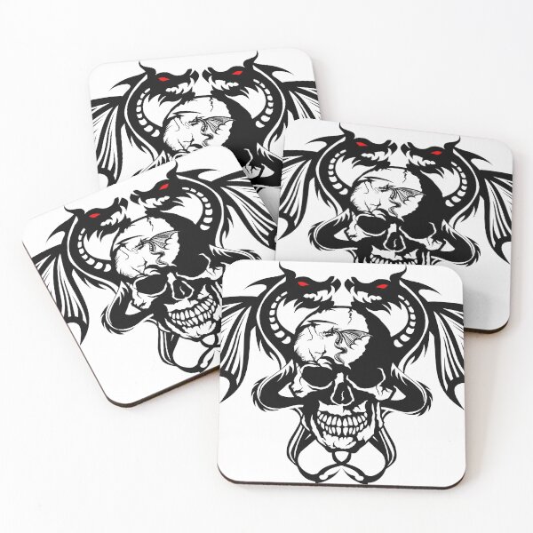 Item preview, skull dragon tribal designed and sold by Achille3777.