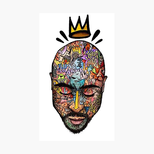 Gangster tete de mort personnage avec Capuchon-Thug Life-Crâne Skull