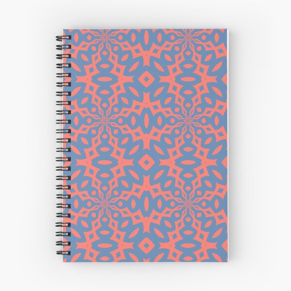 Item preview, Living Coral And Pacific Blue Seamless Pattern designed and sold by taiche.