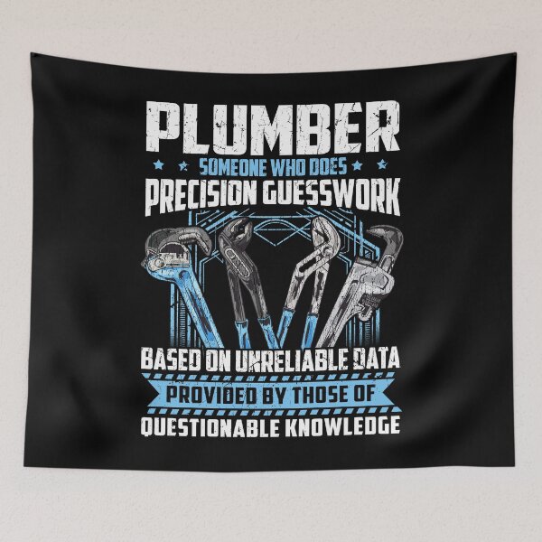 Item preview, Funny Plumber Gift - Someone Who Does Precision Guesswork - Plumbing designed and sold by kntranhoang.