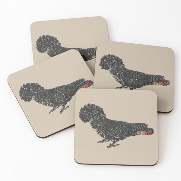 Item preview, Red-tailed Black Cockatoo designed and sold by Corvola Creations.