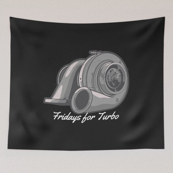 Item preview, Fridays For Turbo designed and sold by o2bshirt.
