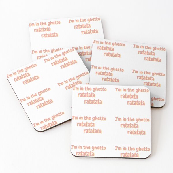 Item preview, I'm in the ghetto sticker designed and sold by belladeantoni.